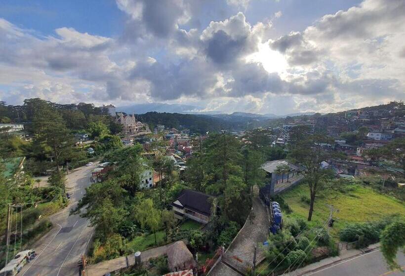 带1个卧室的带阳台的公寓, Jouji Baguio Staycation