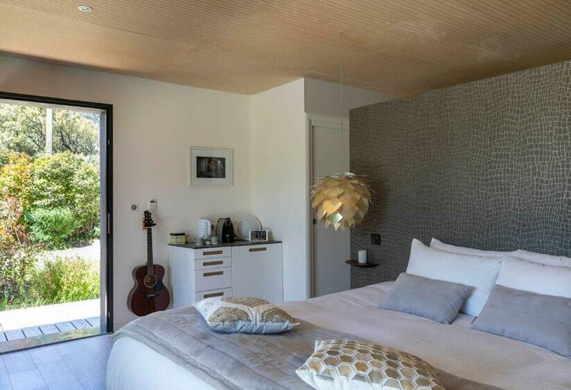 Стандартный Номер Кровать Кинг, Bien Loin D Ici Spa B&b