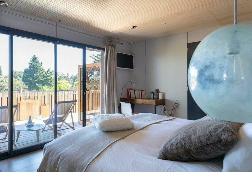 Стандартный Номер Кровать Кинг, Bien Loin D Ici Spa B&b