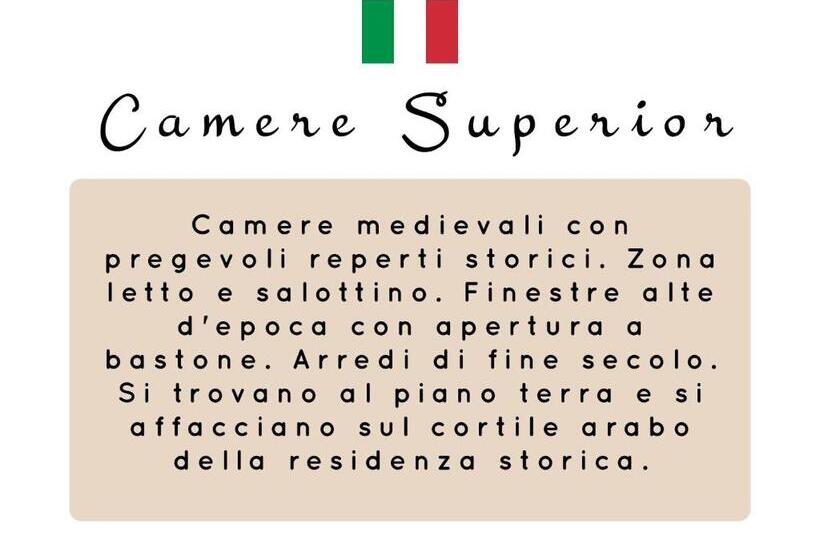 جناح كومفورت, Meliaresort Dimore Storiche