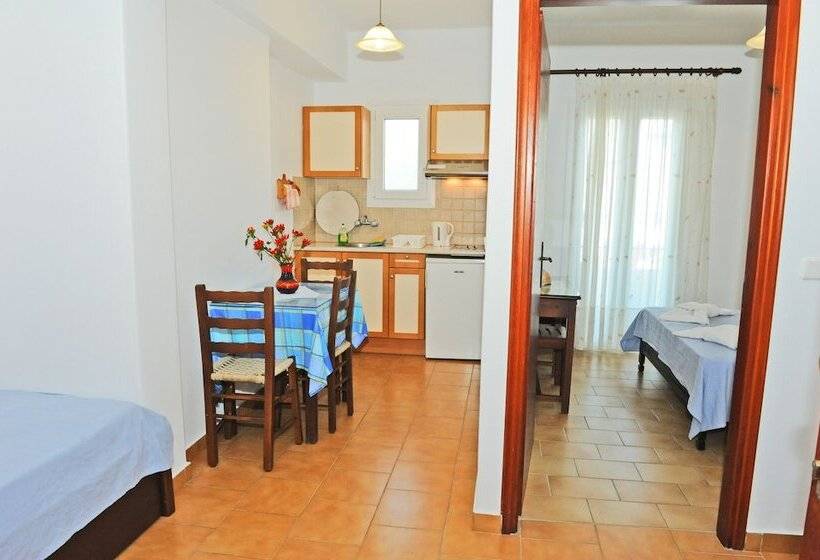 带1个卧室的公寓, Tilemachos Rooms & Studios