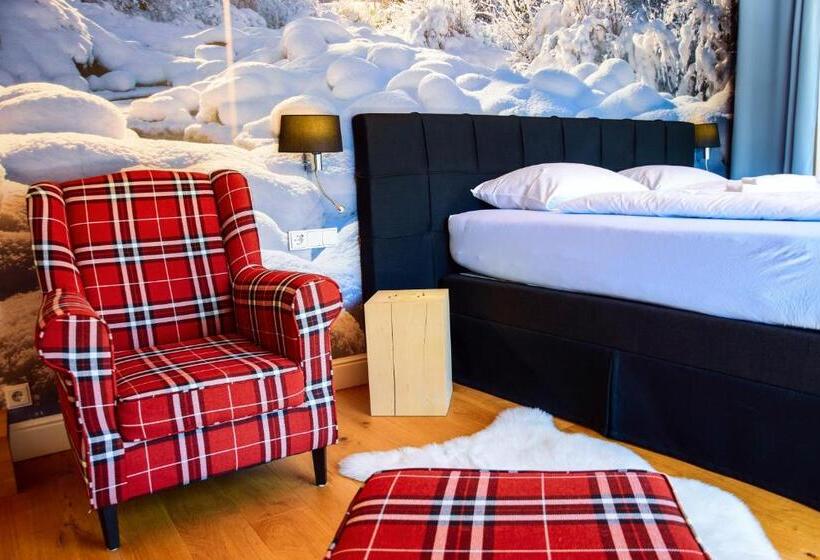 غرفة سوبيريور سرير كينج, Alpenliebe Design