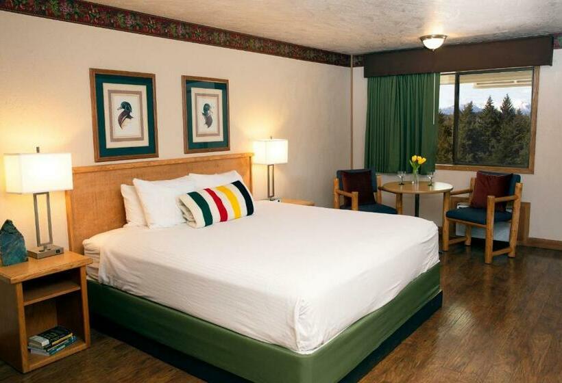 带大床的标准间, Timbers Motel