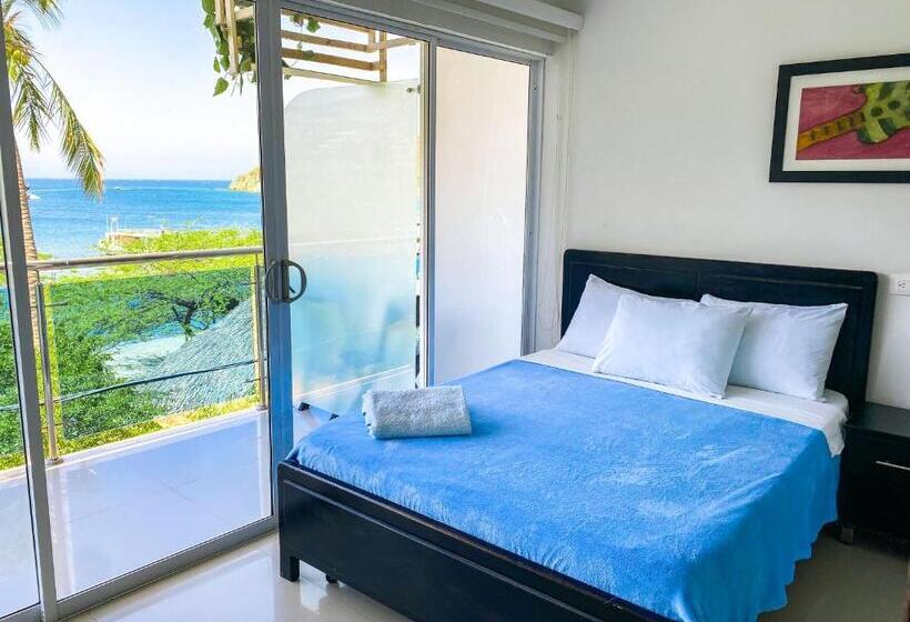 اتاق استاندارد با چشمانداز دریا, Hostal Viña Del Mar