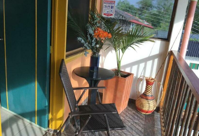 带阳台的豪华间, Casa Pachamama