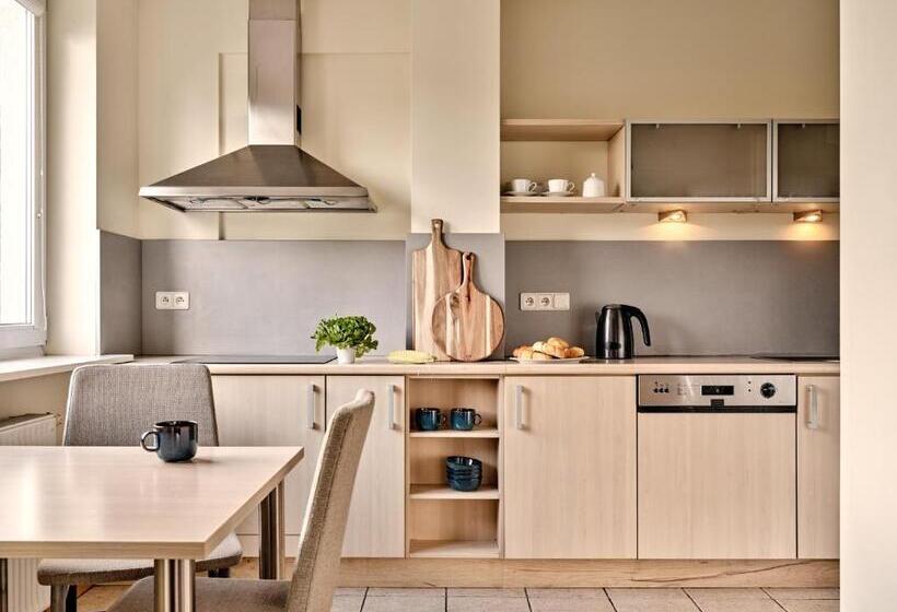 １ベッドルームのデラックスアパートメント, Apartamenty Media Park