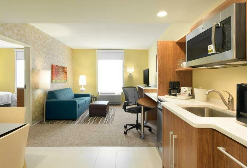 Люкс Кровать Кинг, Home2 Suites By Hilton Middleburg Heights Cleveland