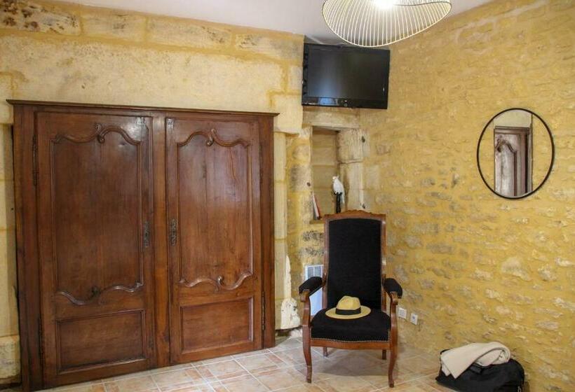 Люкс 2 Спальни, Aux Bories De Marquay, Chambres D Hôtes B&b Avec Piscine Et Spa Près De Sarlat