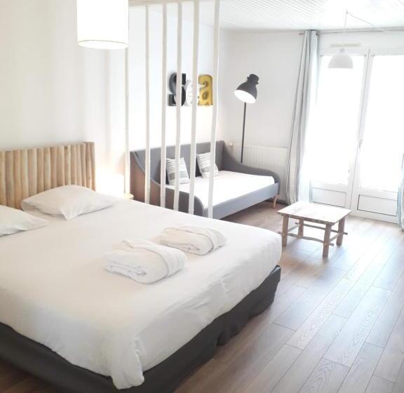 Люкс с Террасой, Hôtel Ancre Marine & Spa Thalgo