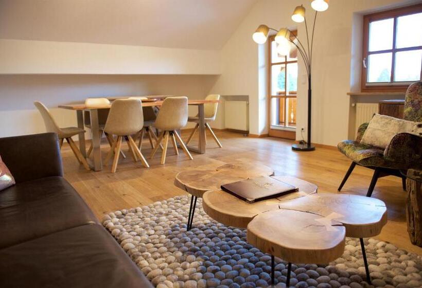 דירה בת חדר שינה 1 עם מרפסת, Landhaus Kossel