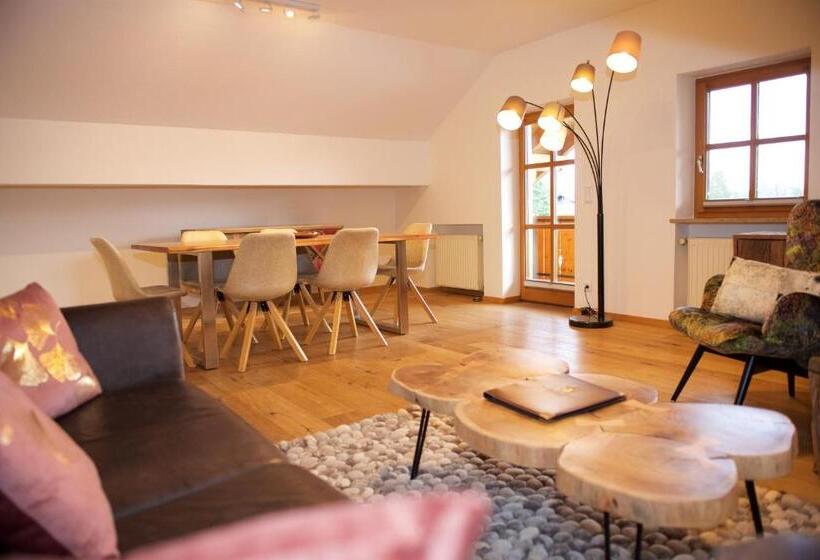 דירה בת חדר שינה 1 עם מרפסת, Landhaus Kossel