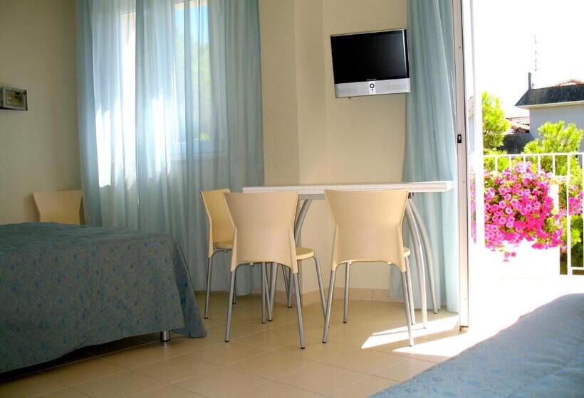 اتاق استاندارد سه تخته با بالکن, Residence Hr Civi