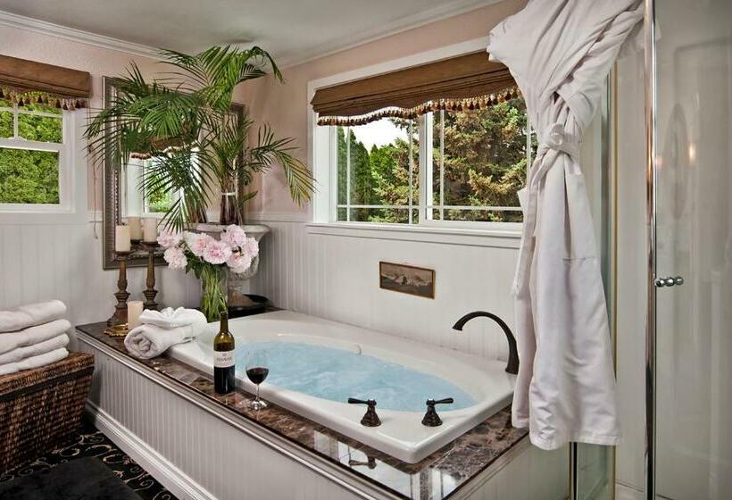 סוויטה עם ג'קוזי, Cozy Rose Inn
