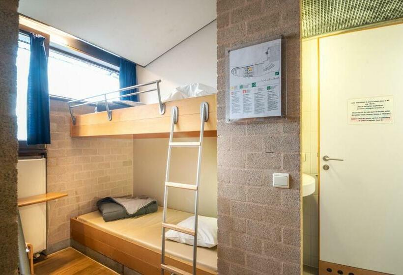 共用房间的床, Auberge De Jeunesse De Mons