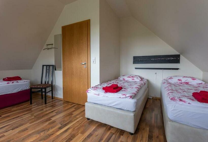اتاق استاندارد سه تخته با سرویس بهداشتی مشترک, Guesthouse Dalbaer