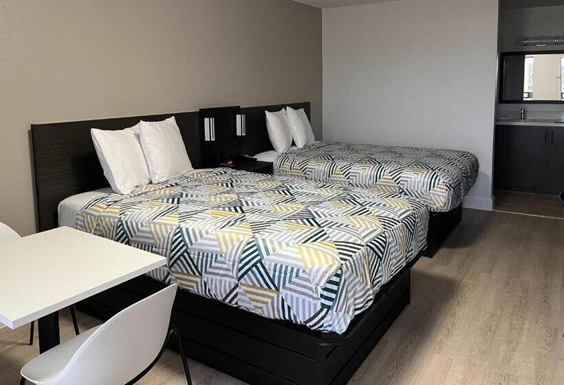 Четырехместный Номер Стандарт, Studio 6 Conroe, Tx