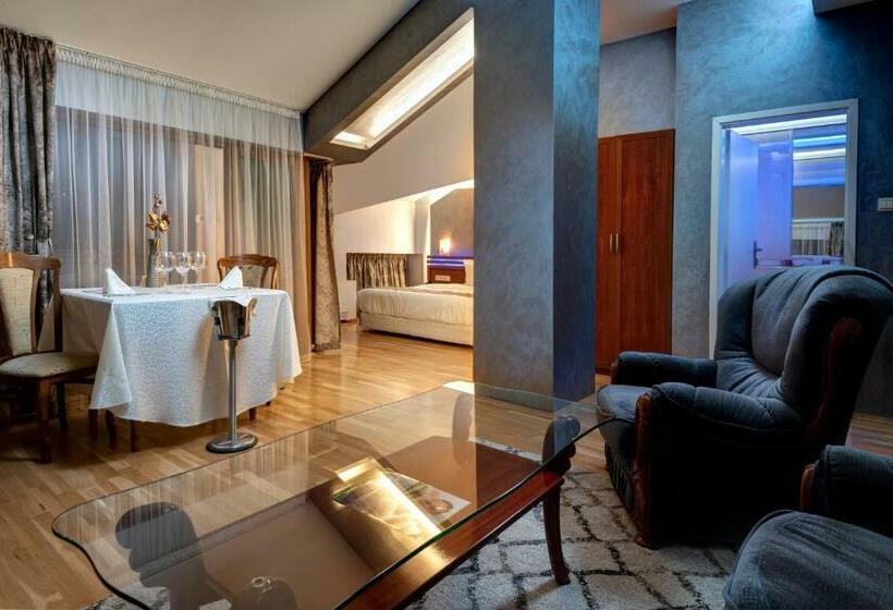 バルコニー付き1ベッドルームアパートメント, National Palace Wine & Spa