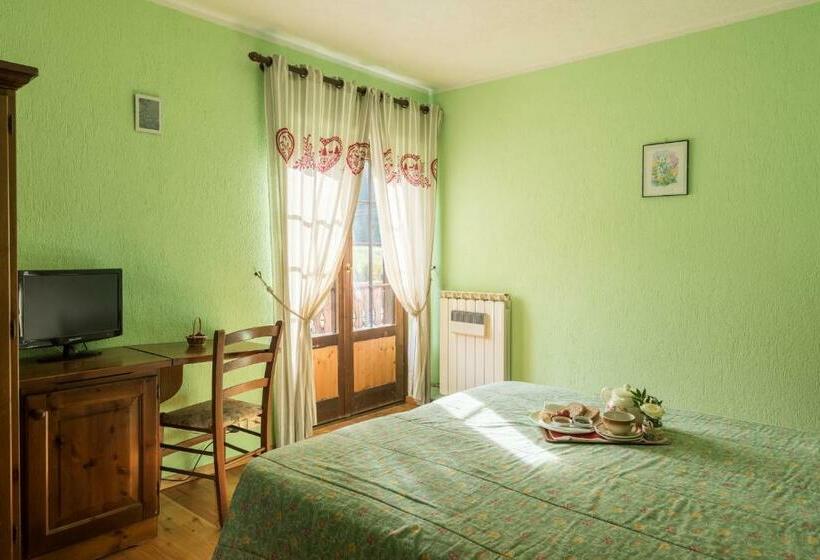 带观景的标准间, Albergo Boule De Neige