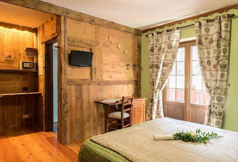 带观景的标准间, Albergo Boule De Neige