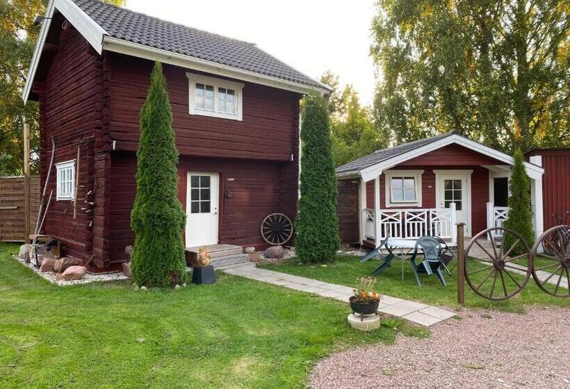 Дом 1 Спальня, Prinsgården B&b Rum Stugor