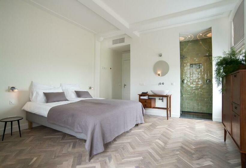 带大床的豪华间, Boutique Hotel De Witte Dame