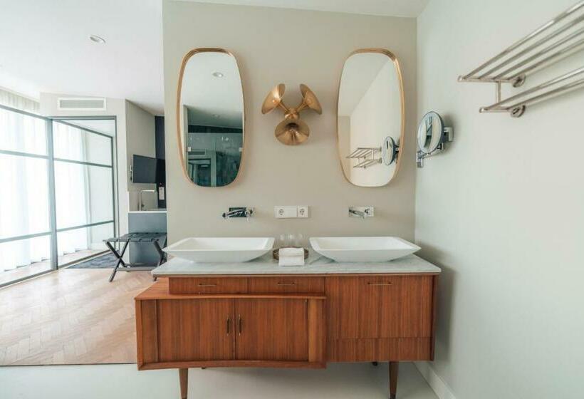 带露台的套间, Boutique Hotel De Witte Dame