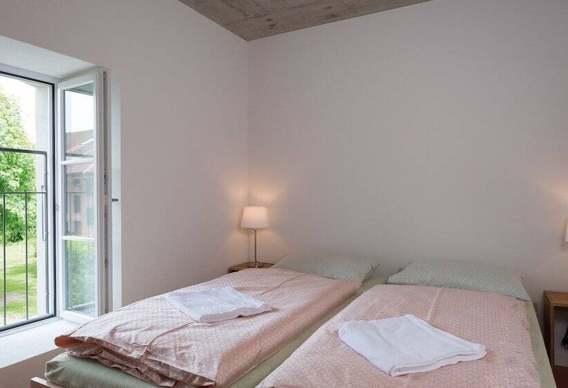 Номер Стандарт Индивидуальный Совместная Ванная, Avenches Youth Hostel