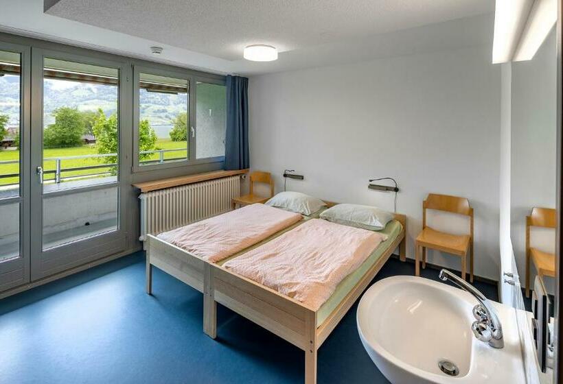 اتاق استاندارد یک تخته با سرویس بهداشتی مشترک, Rapperswil Jona Youth Hostel