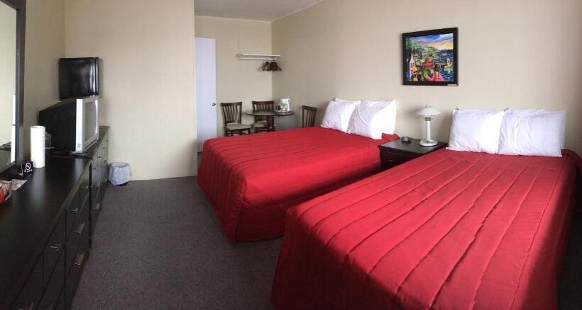 Номер Стандарт 2 Двуспальные Кровати, Motel Sainte Flavie