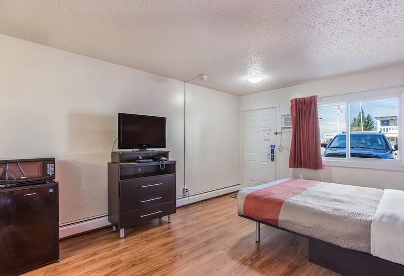 ダブルベッドスタンダードルーム, Motel Bo Camrose, Ab