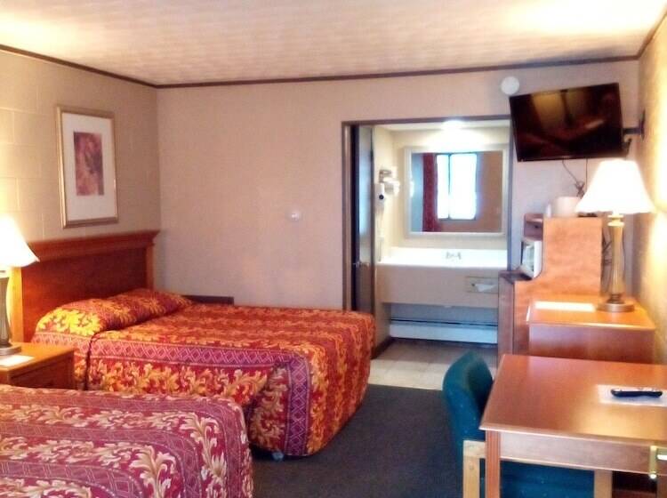 스탠다드 룸 더블 침대 2개, Granada Inn Motel   Kalkaska