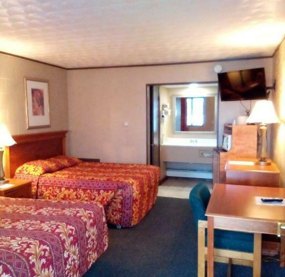 스탠다드 룸 더블 침대 2개, Granada Inn Motel   Kalkaska