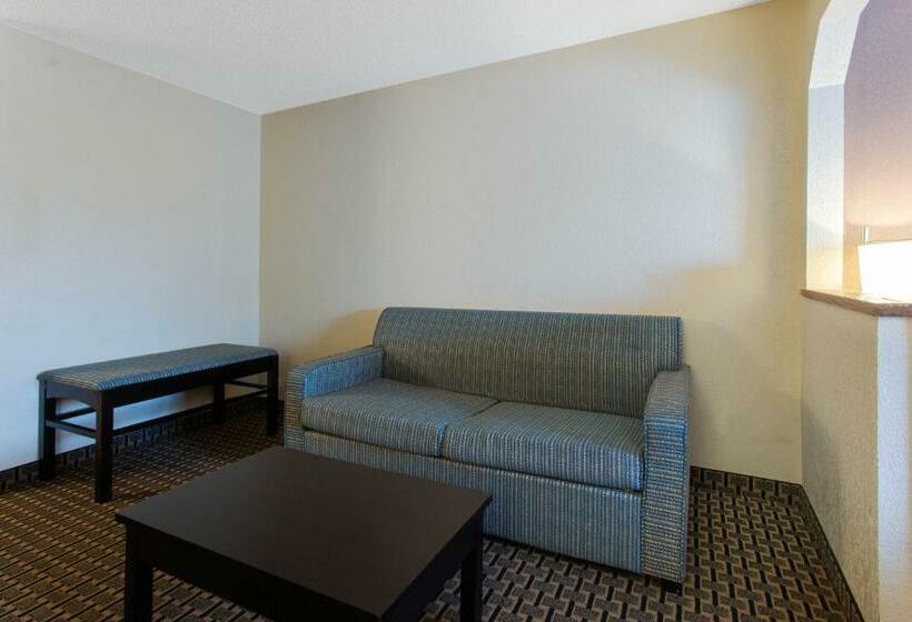 キングサイズベッドのスイートルーム, Ramada By Wyndham Glendale Heights/lombard