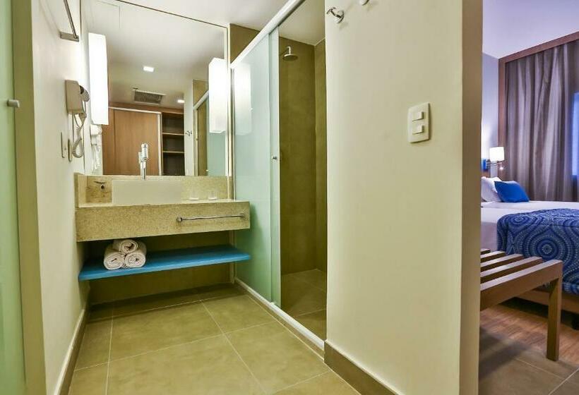 디럭스 룸 킹사이즈 침대, Hilton Garden Inn Santo Andre