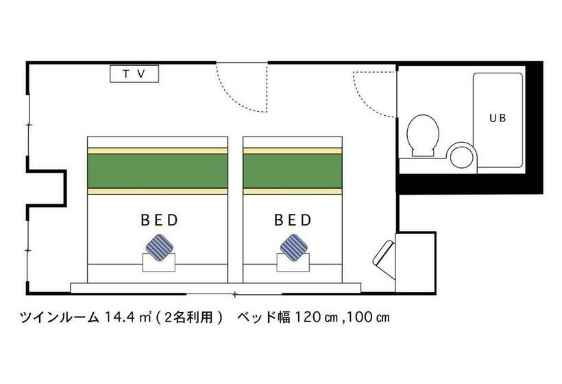 스탠다드 룸, Areaone Nobeoka