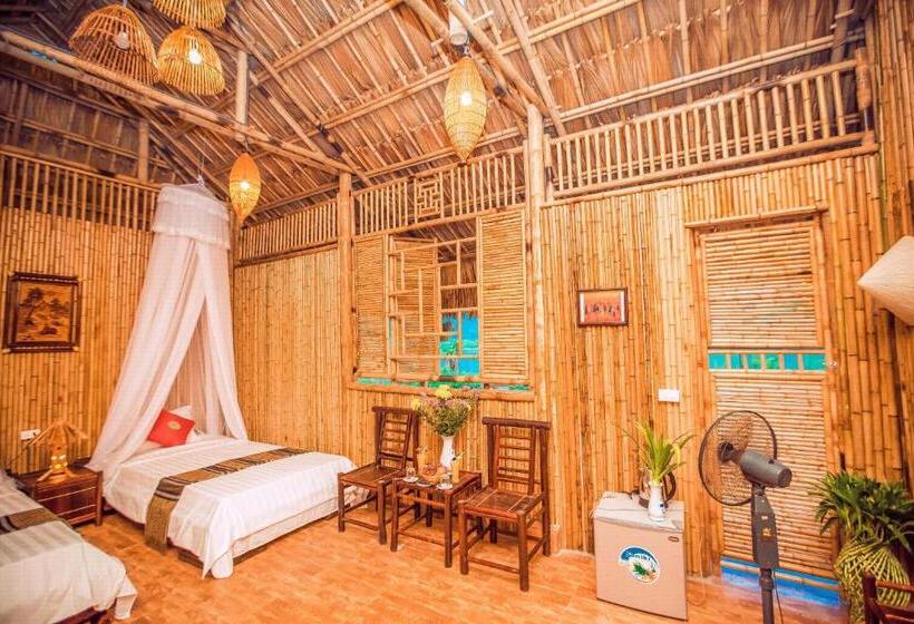 Family bungalow with view, Tam Coc Rice Fields Resort