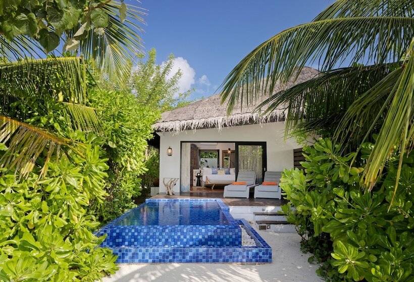 Вилла с 1 спальней и бассейном, Grand Park Kodhipparu Maldives   Child Stay & Eat Free Until 30 Nov 2024
