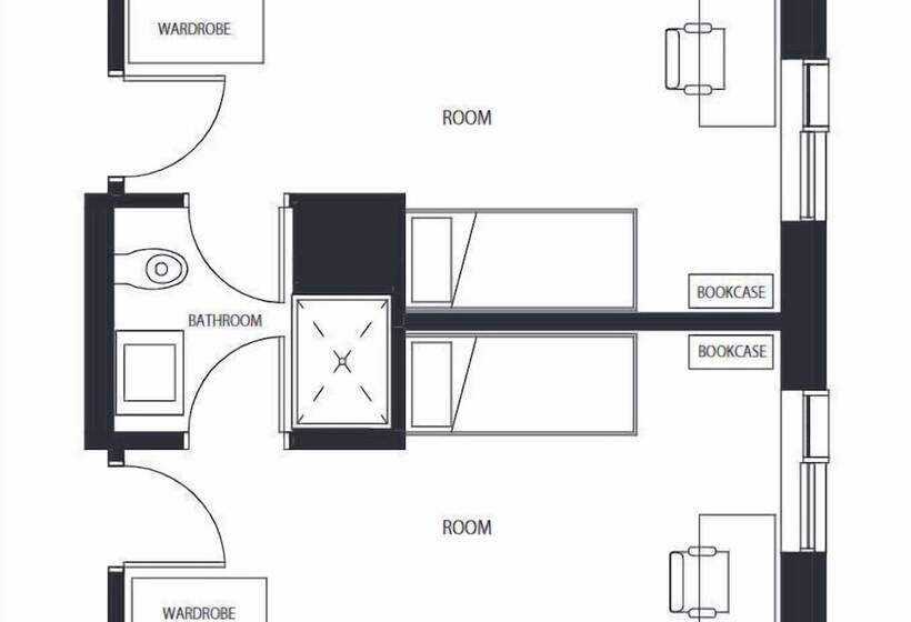 침실 2개 아파트, Dalhousie University Accommodations