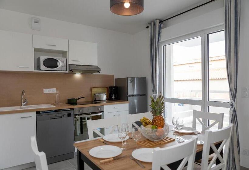 Апартаменты Deluxe 1 Спальня, My Hôtel Résidences   Port Leucate