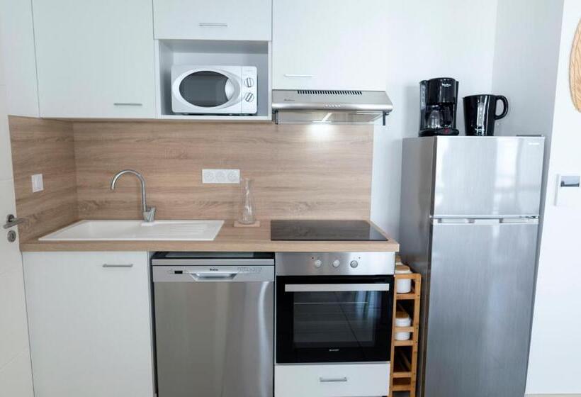 Апартаменты 1 Спальня Вид на Сад, My Hôtel Résidences   Port Leucate