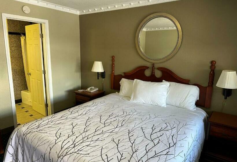 스탠다드 룸 킹사이즈 침대, Western Village Inn Newly Renovated