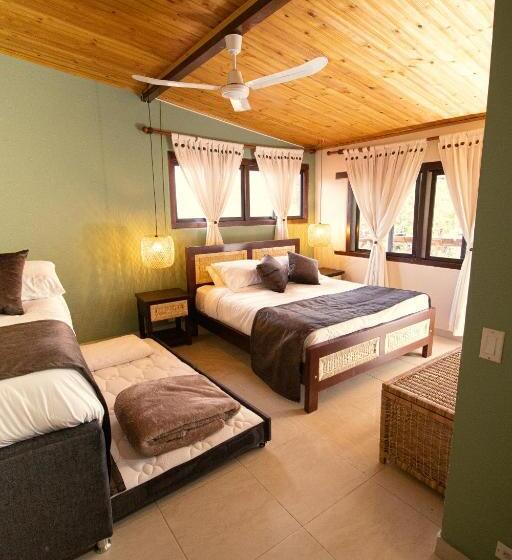 정원 전망 4인용 스탠다드 룸, Finca Turística Marquesa Wellness   Hospedaje, Desayuno Y Day Spa