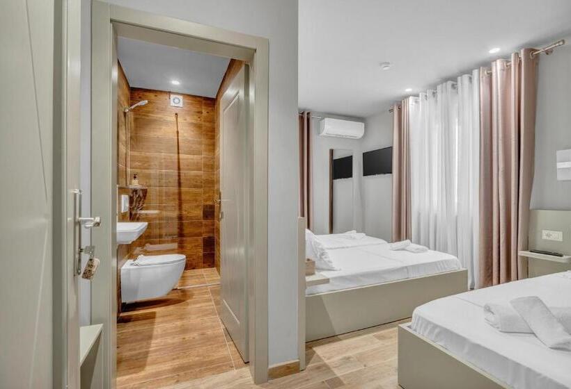 스탠다드 트리플 룸 가든 전망, Villa Zoi A Stay To Remember I Guesthouse Inside Elbasan Castle