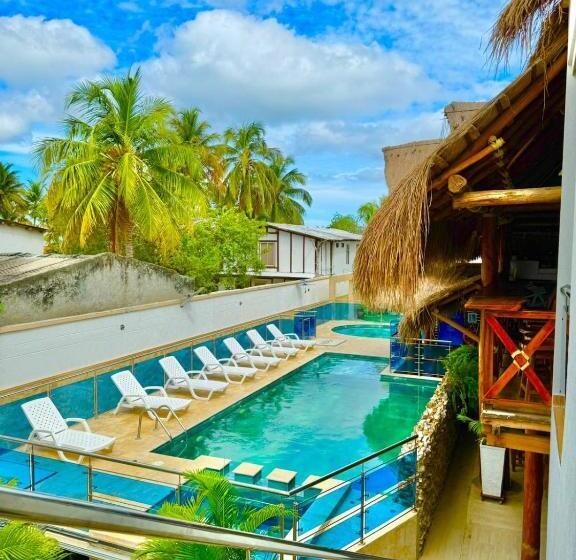 Бунгало Deluxe, Espectaculares Cabañas Y Habitaciones Frente Al Mar