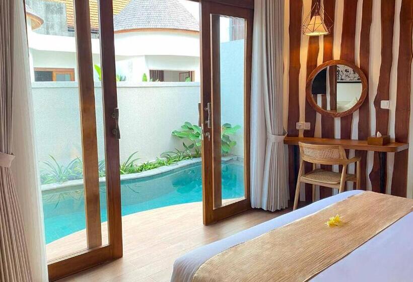 Вилла с 1 спальней и бассейном, The Prime Canggu Bali