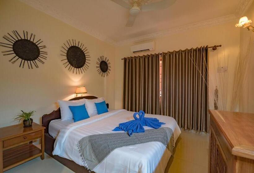 Номер Deluxe Кровать Кинг, The Siem Reap Chilled Backpacker
