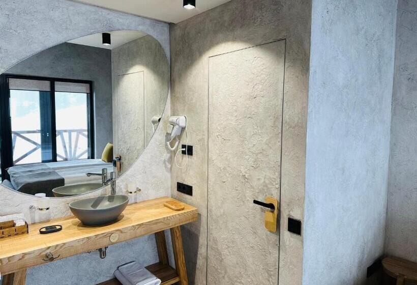 标准间带阳台, Chalet Crepdechine