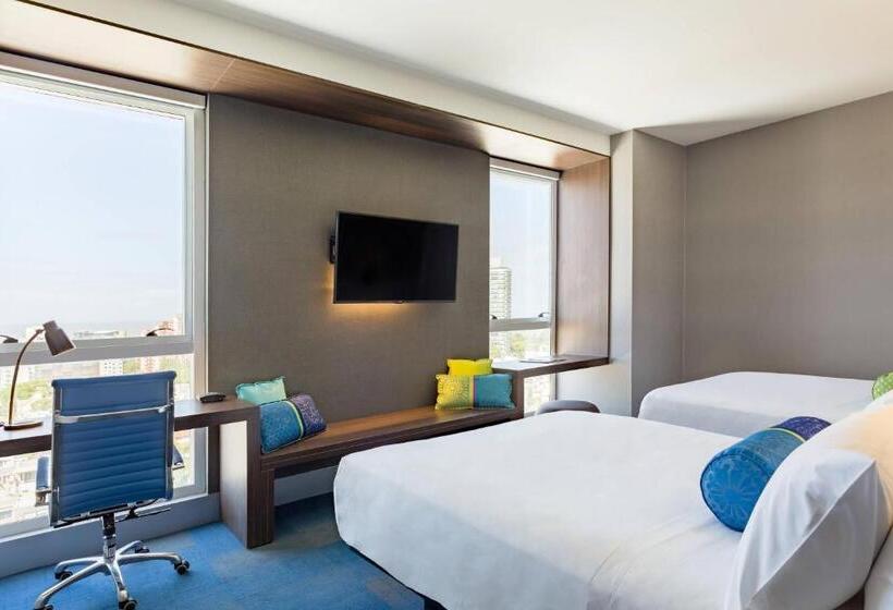 Номер Стандарт Вид на Город, Aloft Montevideo Hotel Marriott International