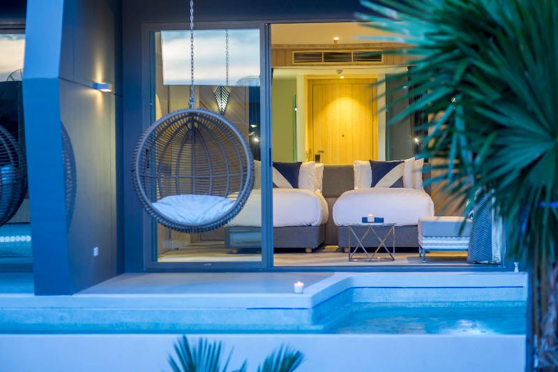 اتاق استاندارد با وان آب گرم, The Sis Kata Resort   Adult Only