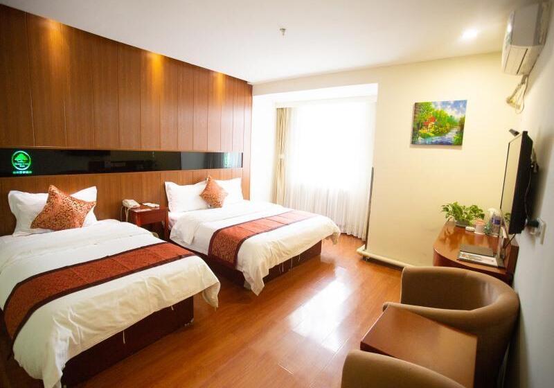 Семейный Номер, Greentree Inn Tianjin Ji County South Yuyang Road Gulou Square Express